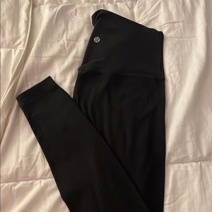 lululemon black align leggings